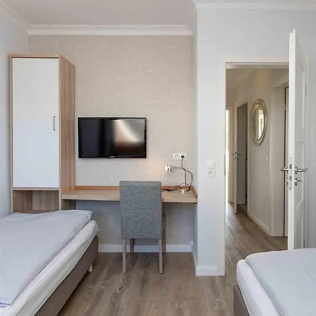 Апартаменты Haus Hoch Am Wind 6 Бюзум